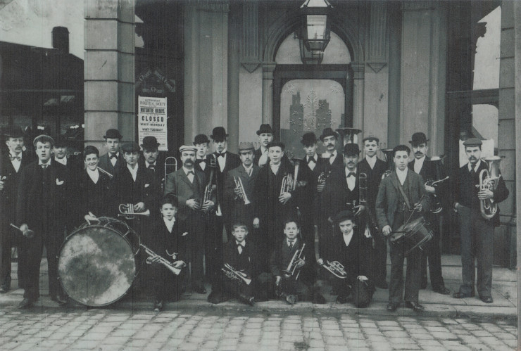 Early Photo of Band