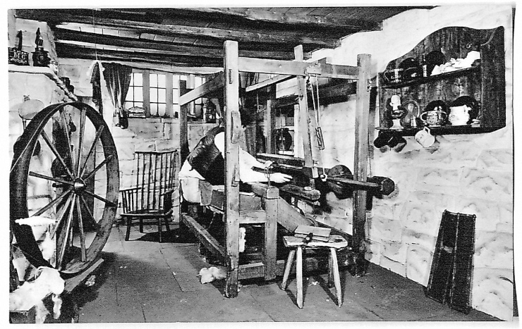 Weaver in Cottage